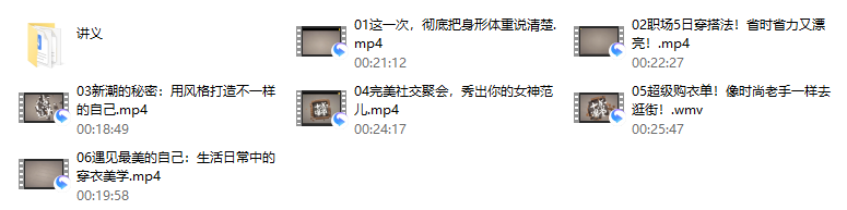 02、 更自信，气质女生的衣品必修课(完结)